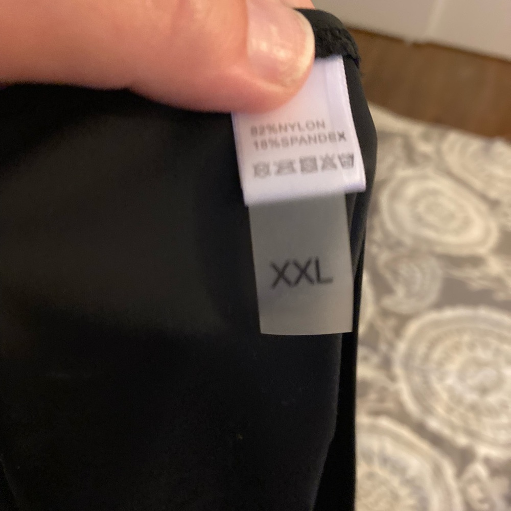 NWT Yonique High Waist Swim Bottoms Size XXL